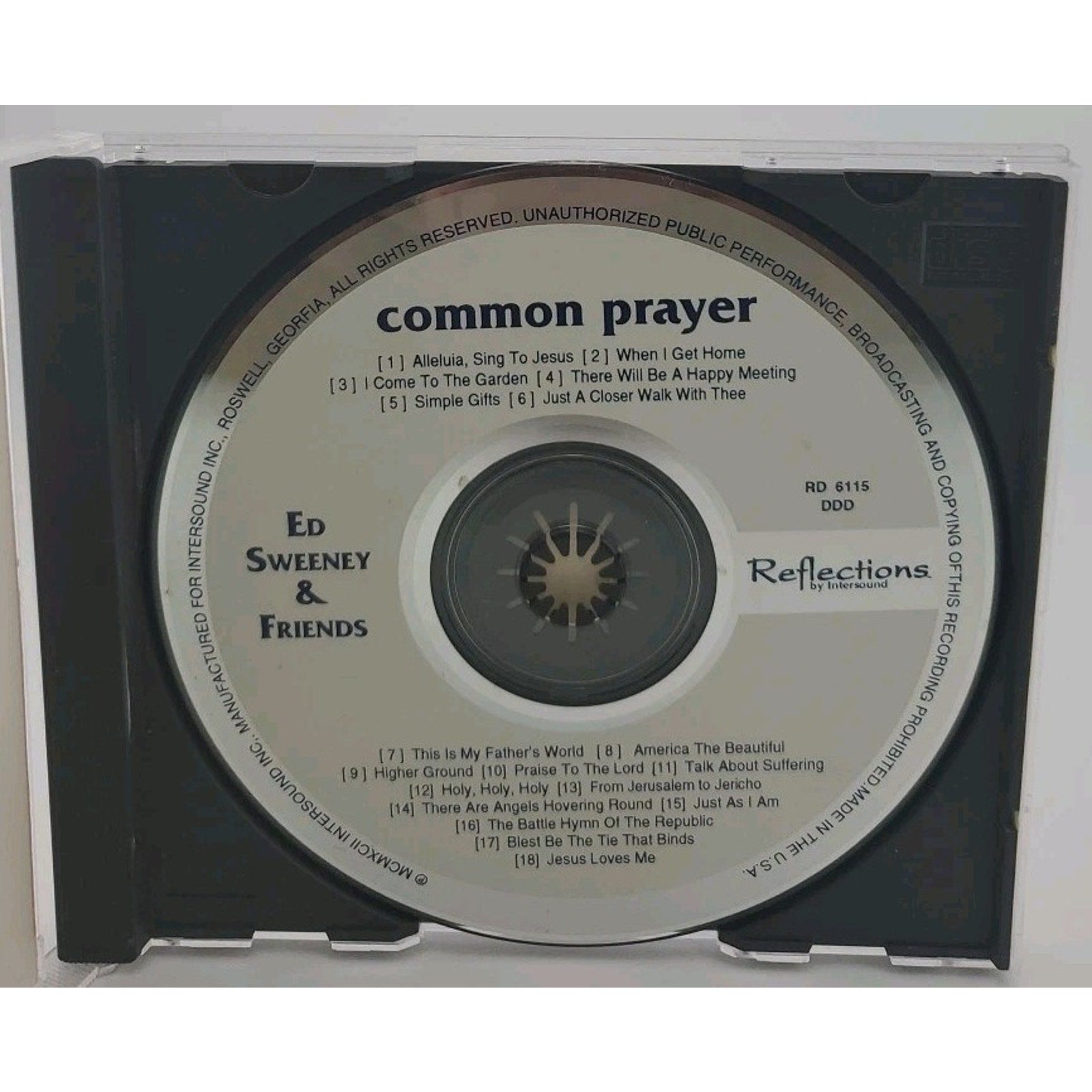 ED Sweeney & Friends - Common Prayer (instrumental Folk Hymns) - CD