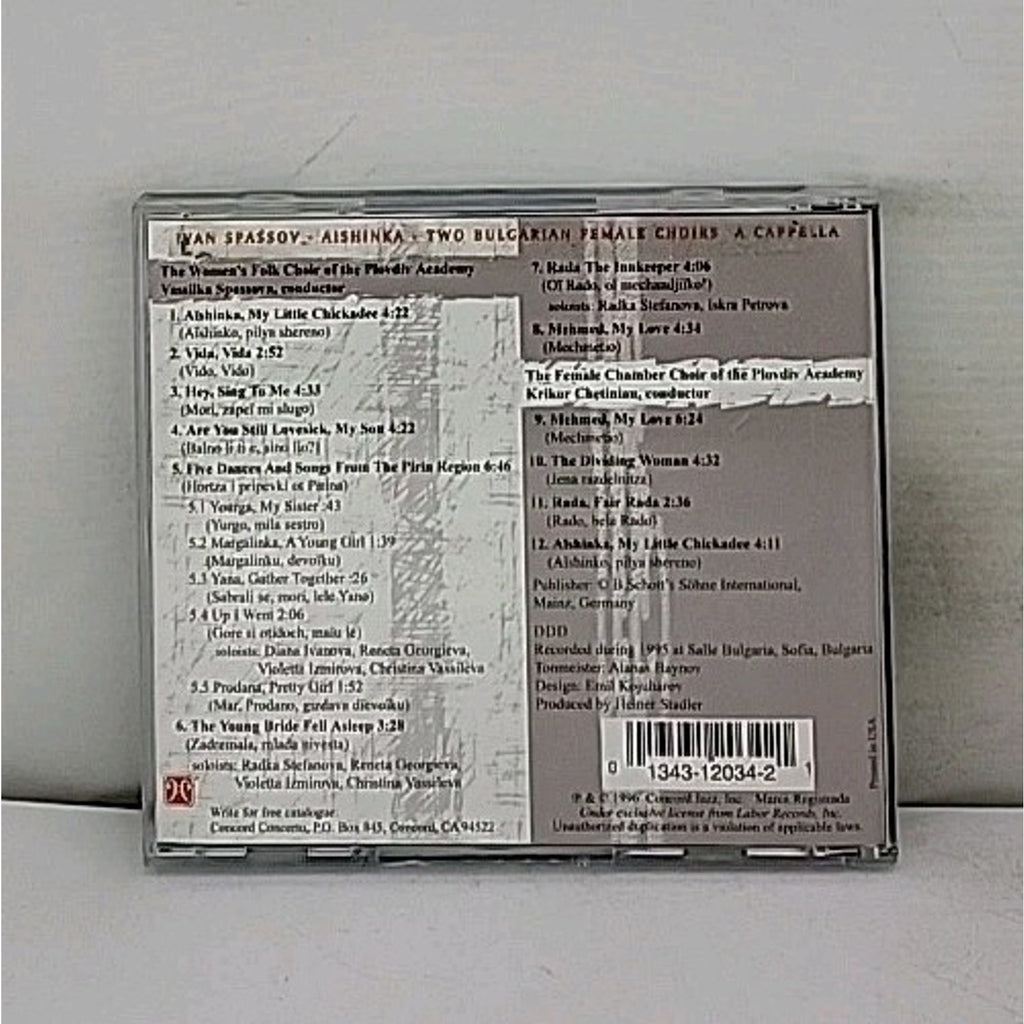 Ivan Spassov: Aishinka by Ivan Spassov (CD, 1996, Concord Concerto)