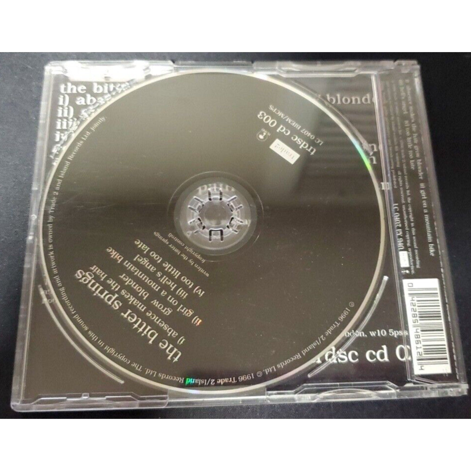 The Bitter Springs - Single - (CD)