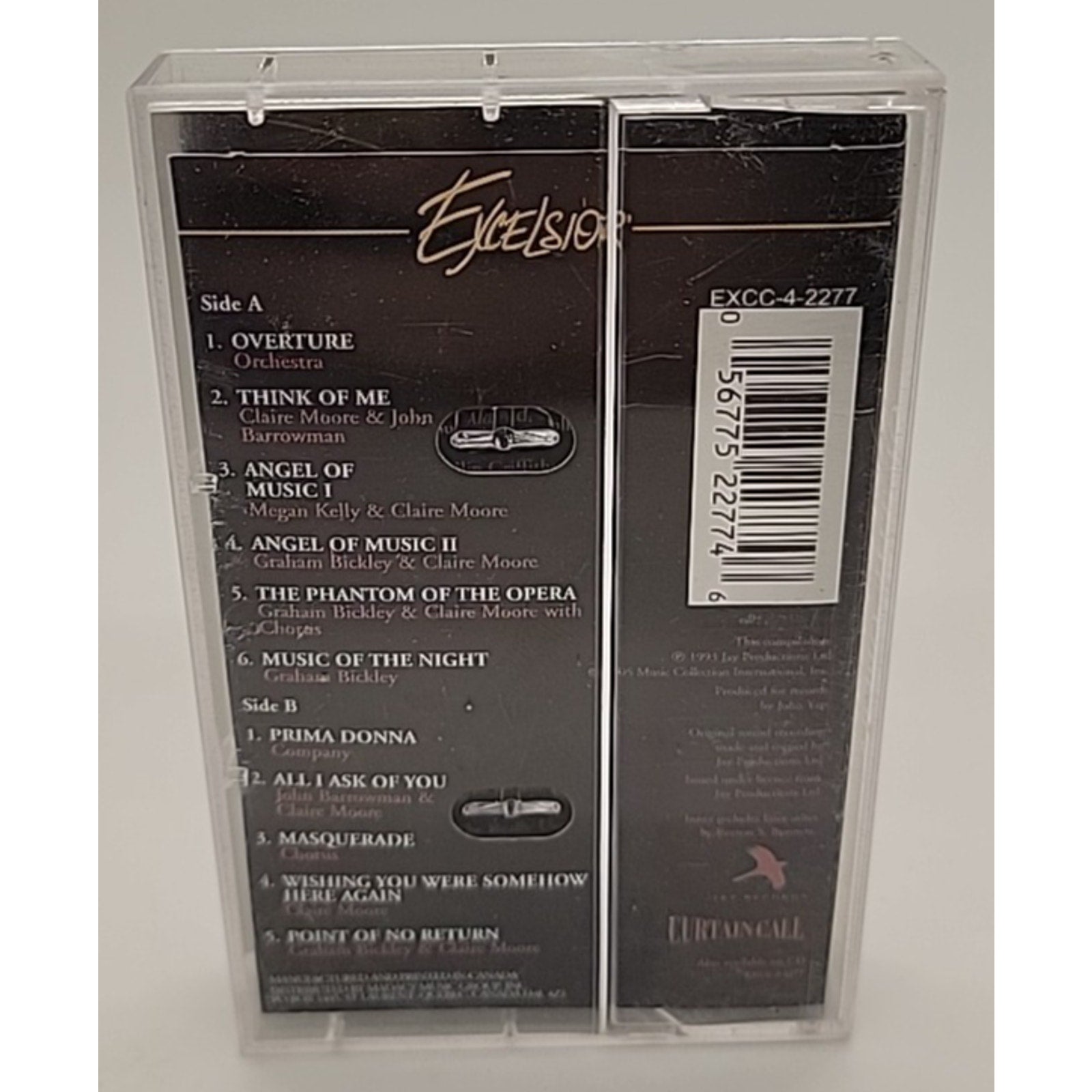 The Phantom Of The Opera Curtain Call - Excelsior (Cassette)