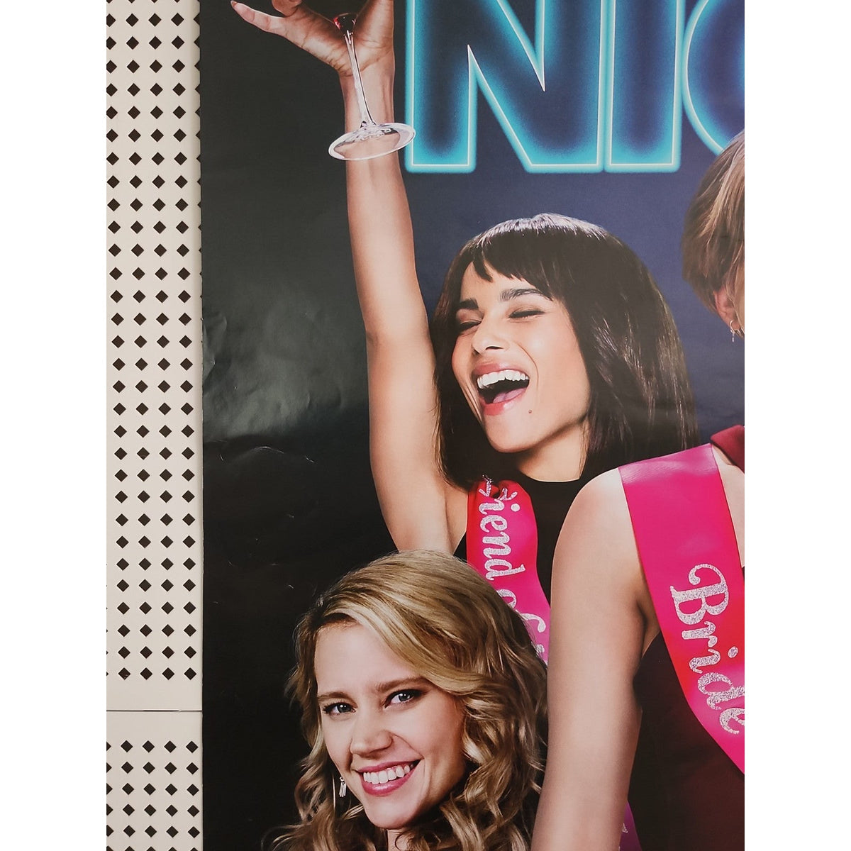 Rough Night Movie Poster 2 Sided ORIGINAL 27x40 Scarlett Johansson Kate McKinnon