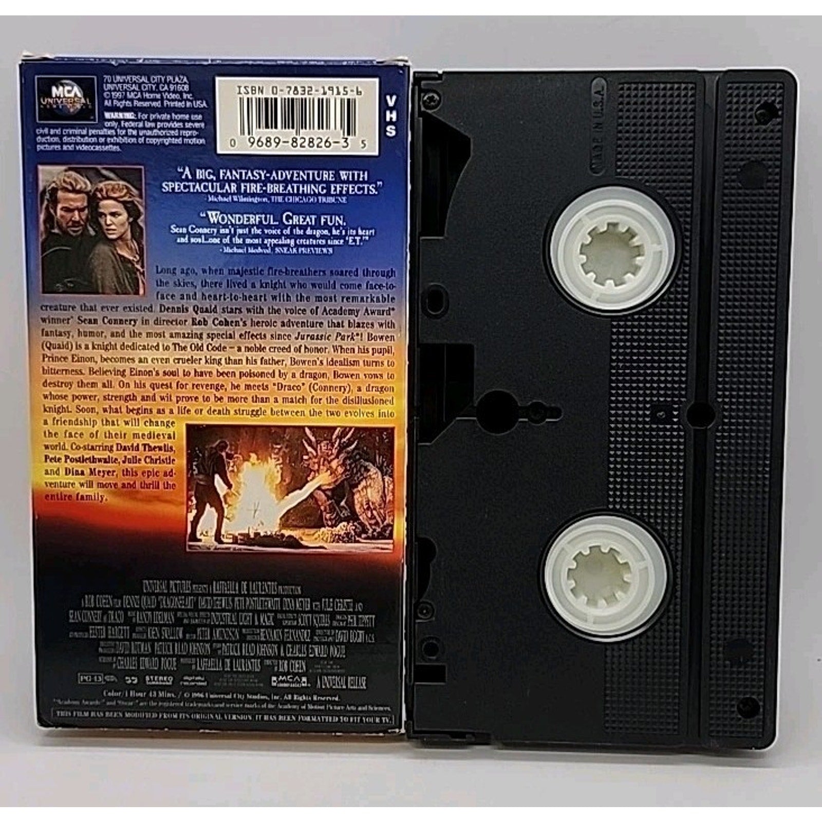 Dragonheart (VHS, 1997)