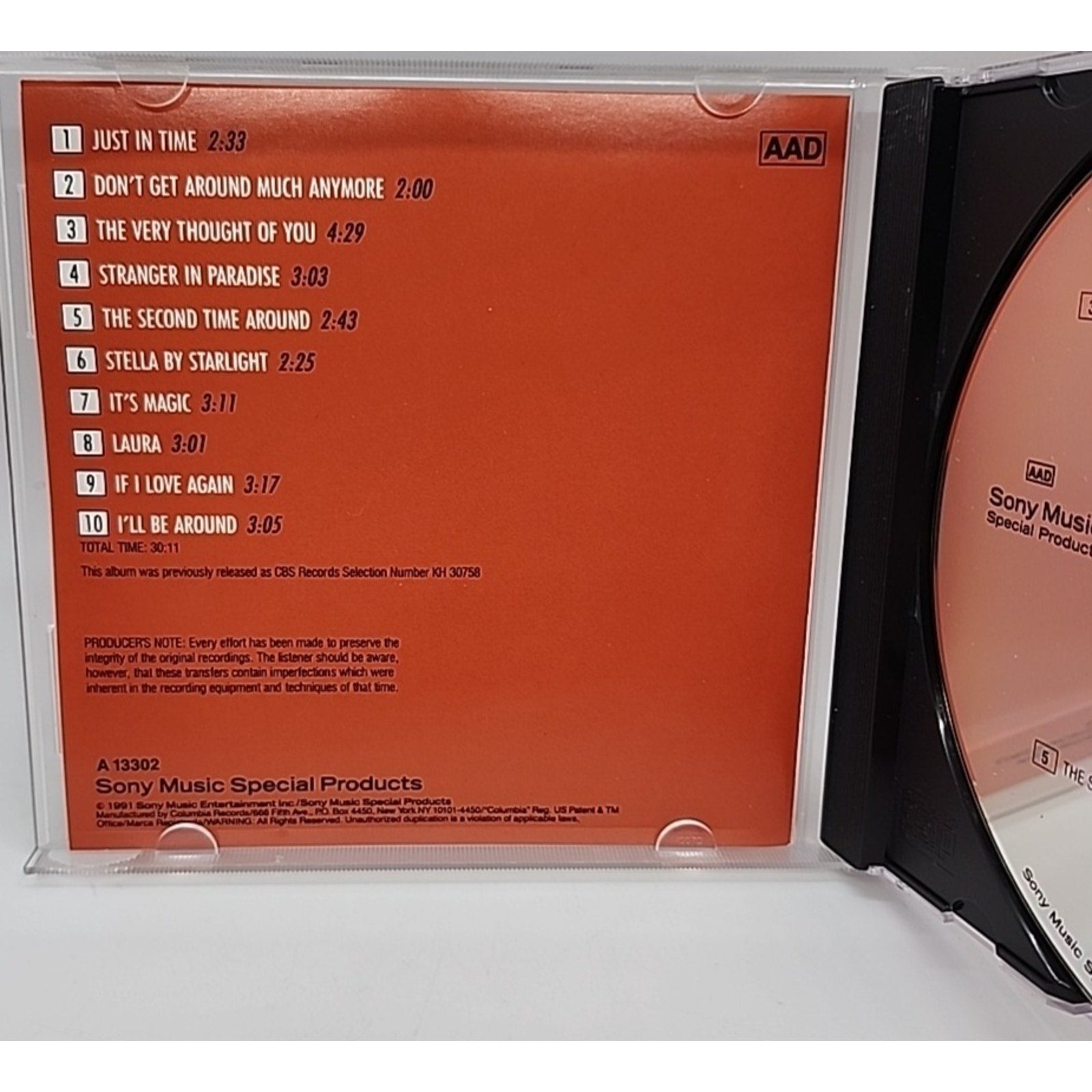 Very Thought of You by Tony Bennett (CD, 1995)