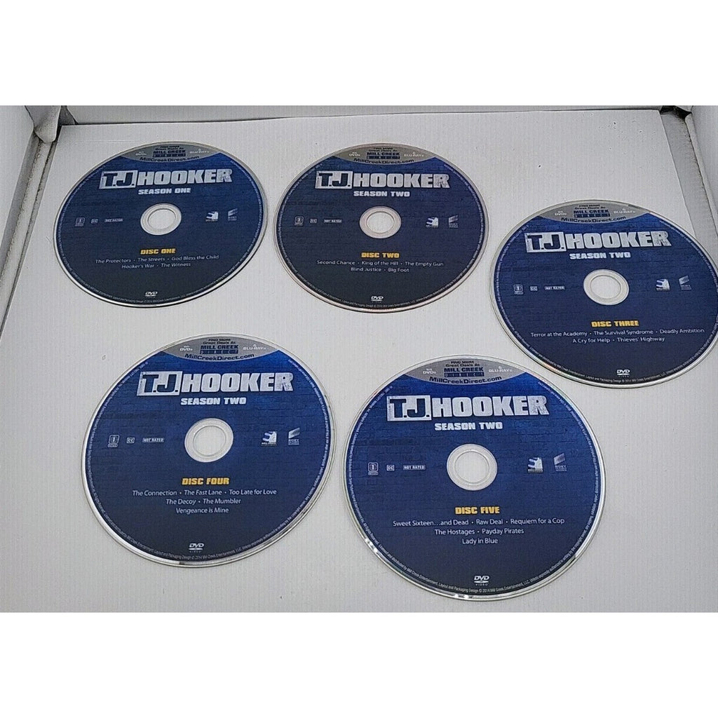 Tj Hooker-Seasons 1 & 2 Dvd (DVD)