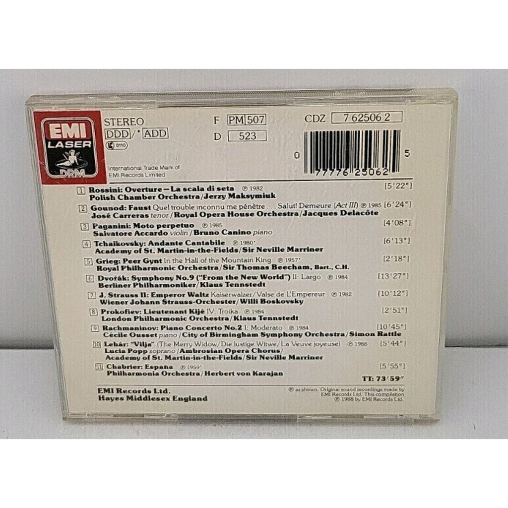 Best Loved Classics 7 - Music CD - Tchaikovsky,Paganini - 1989-06-16 - Capitol
