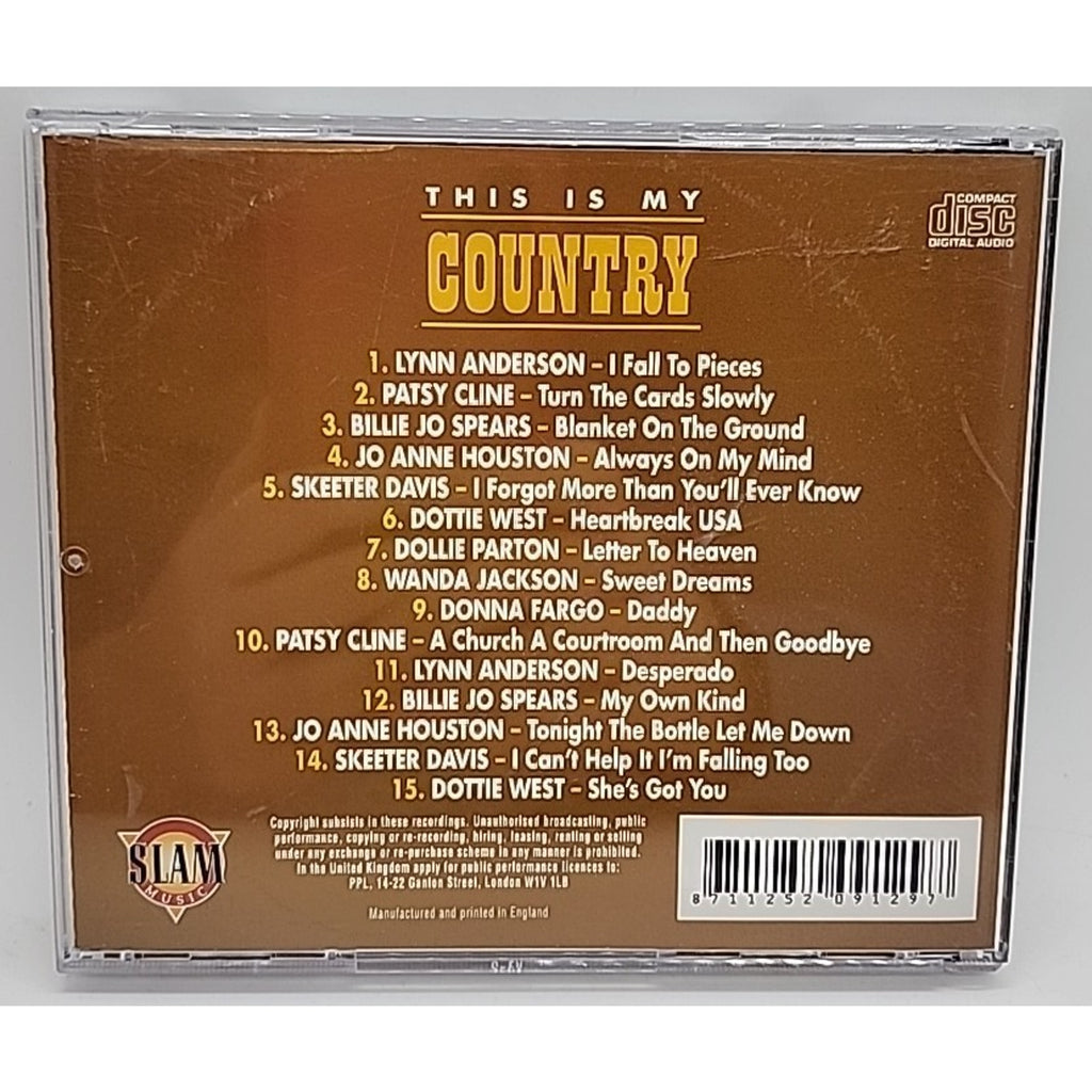 This is My Country by Various Artists (CD, Slam)