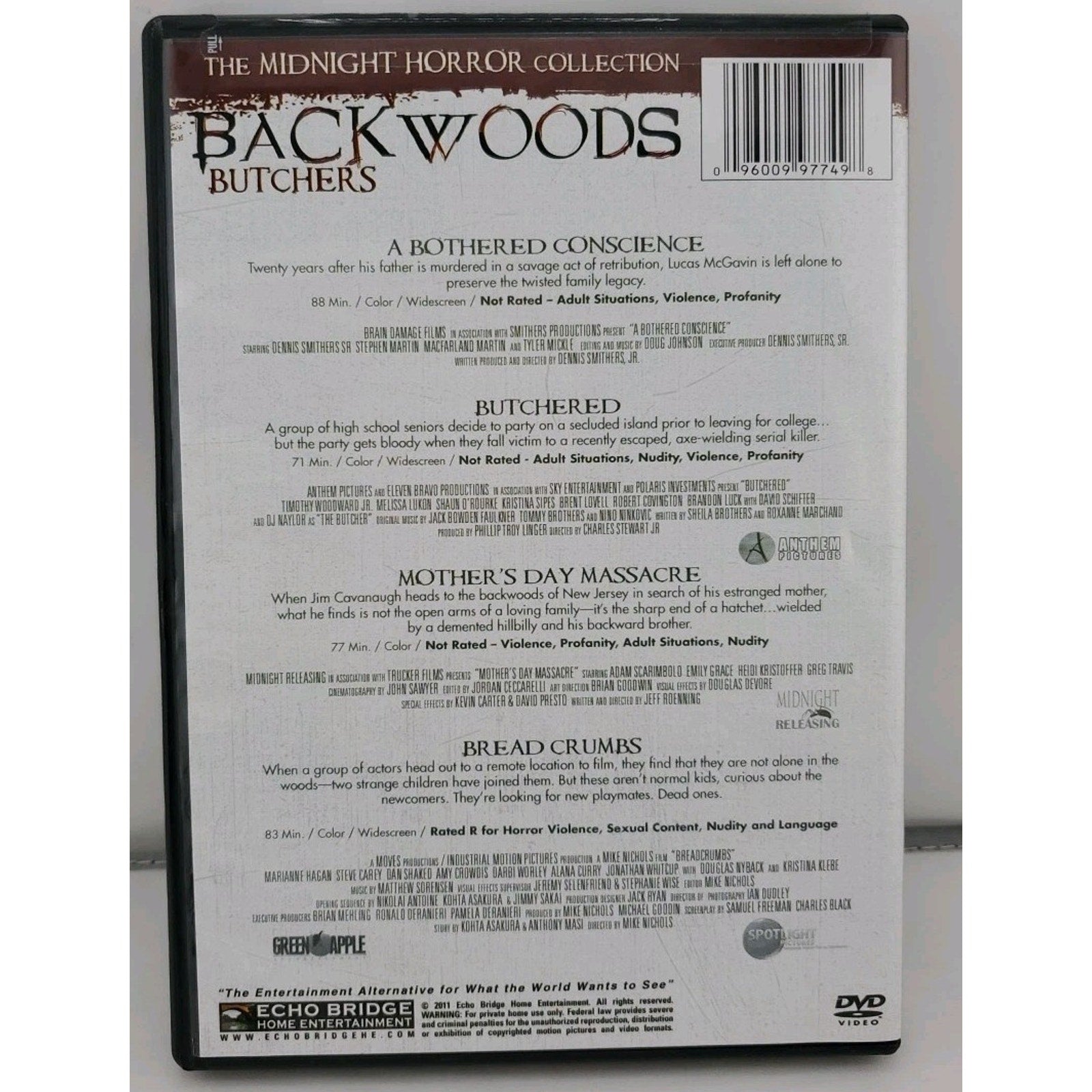 Backwoods Butchers (DVD)