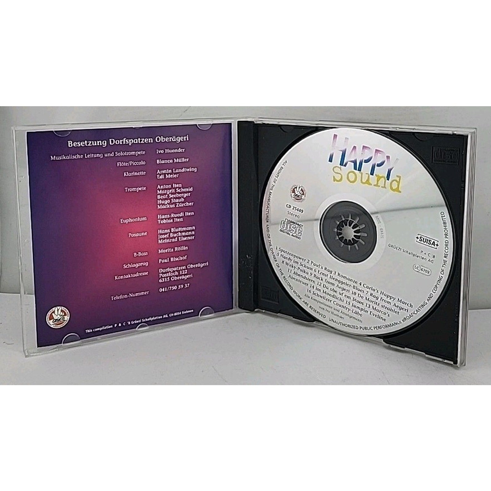 Happy Sound - Dorfspatzen Oberägeri CD