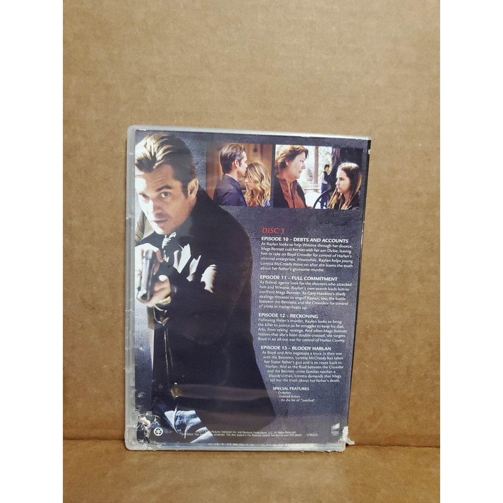 Justified: The Complete Second Season (DVD, 2011)