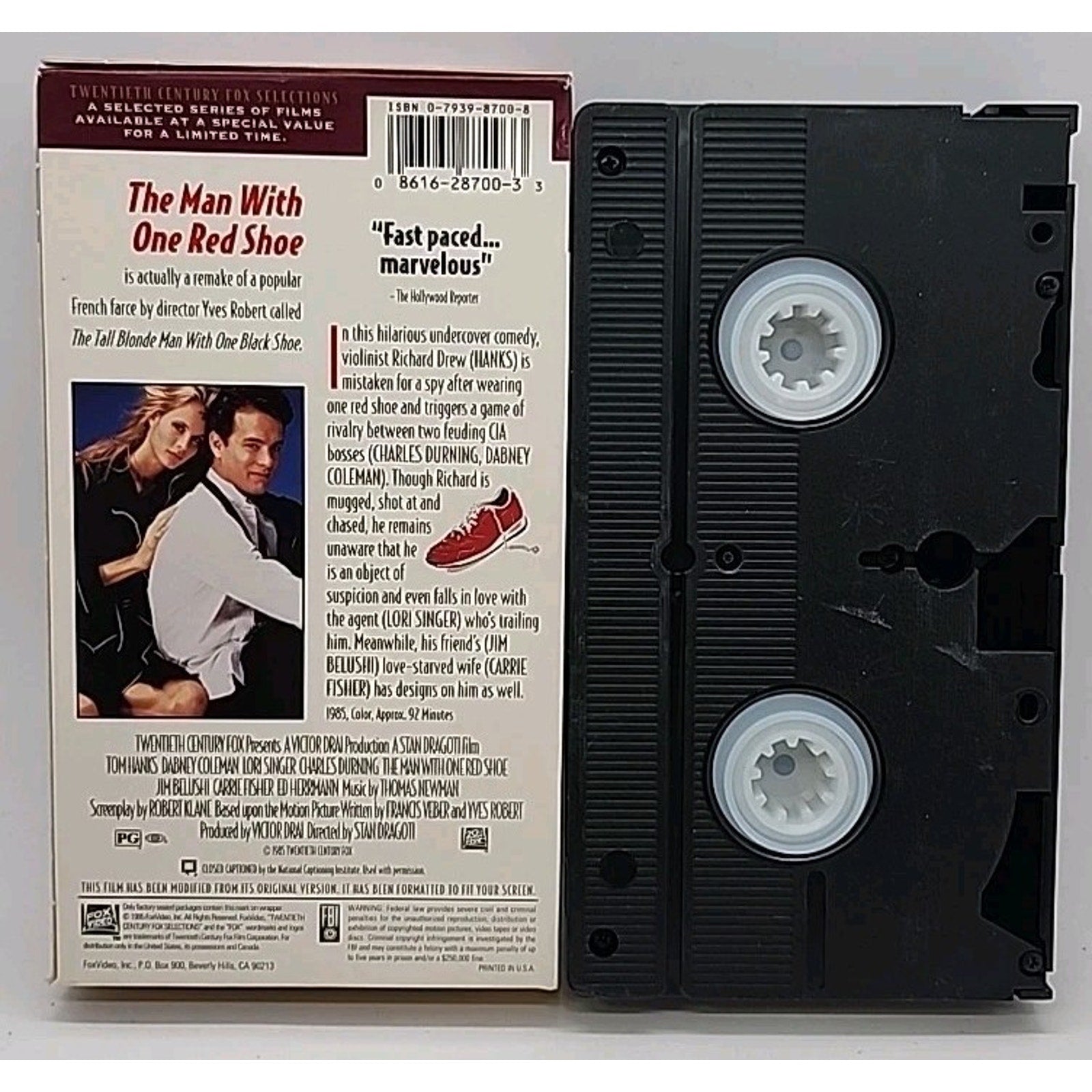 The Man With One Red Shoe (VHS, 1996)