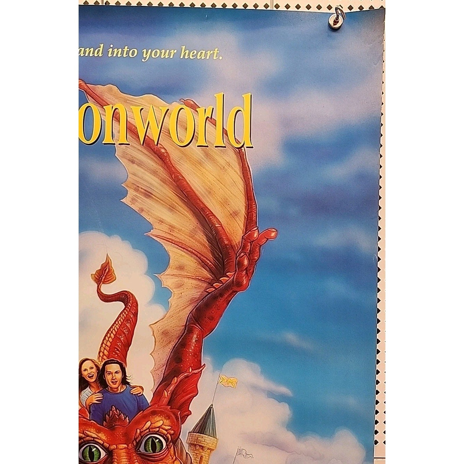 1994 Dragonworld Movie Poster 27x40