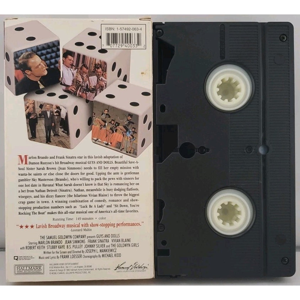 Guys and Dolls (VHS, 1995)