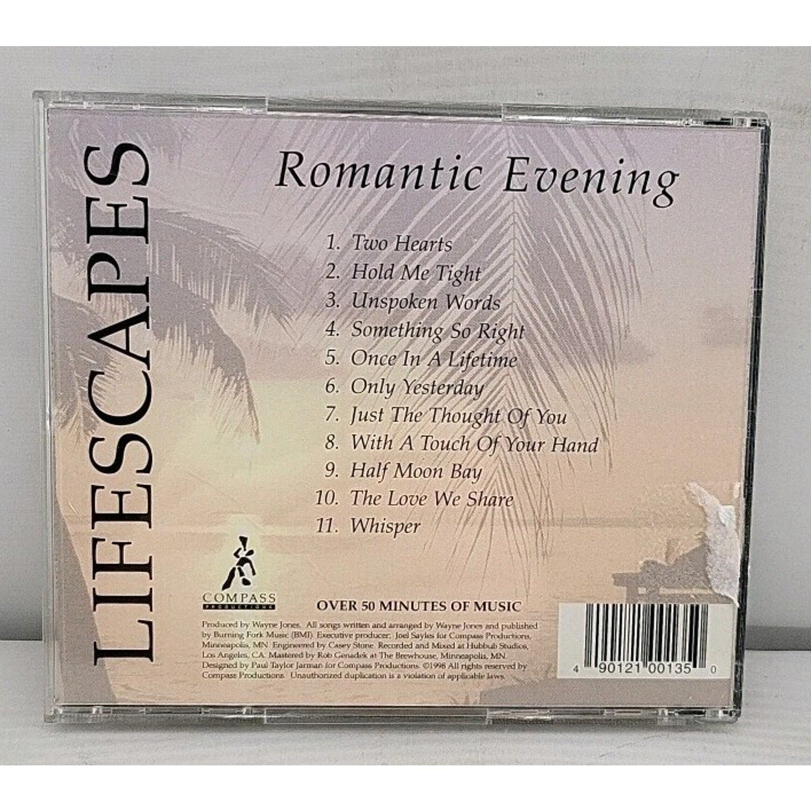 Lifescapes – Romantic Evening CD 1998 Smooth Jazz Compass Productions