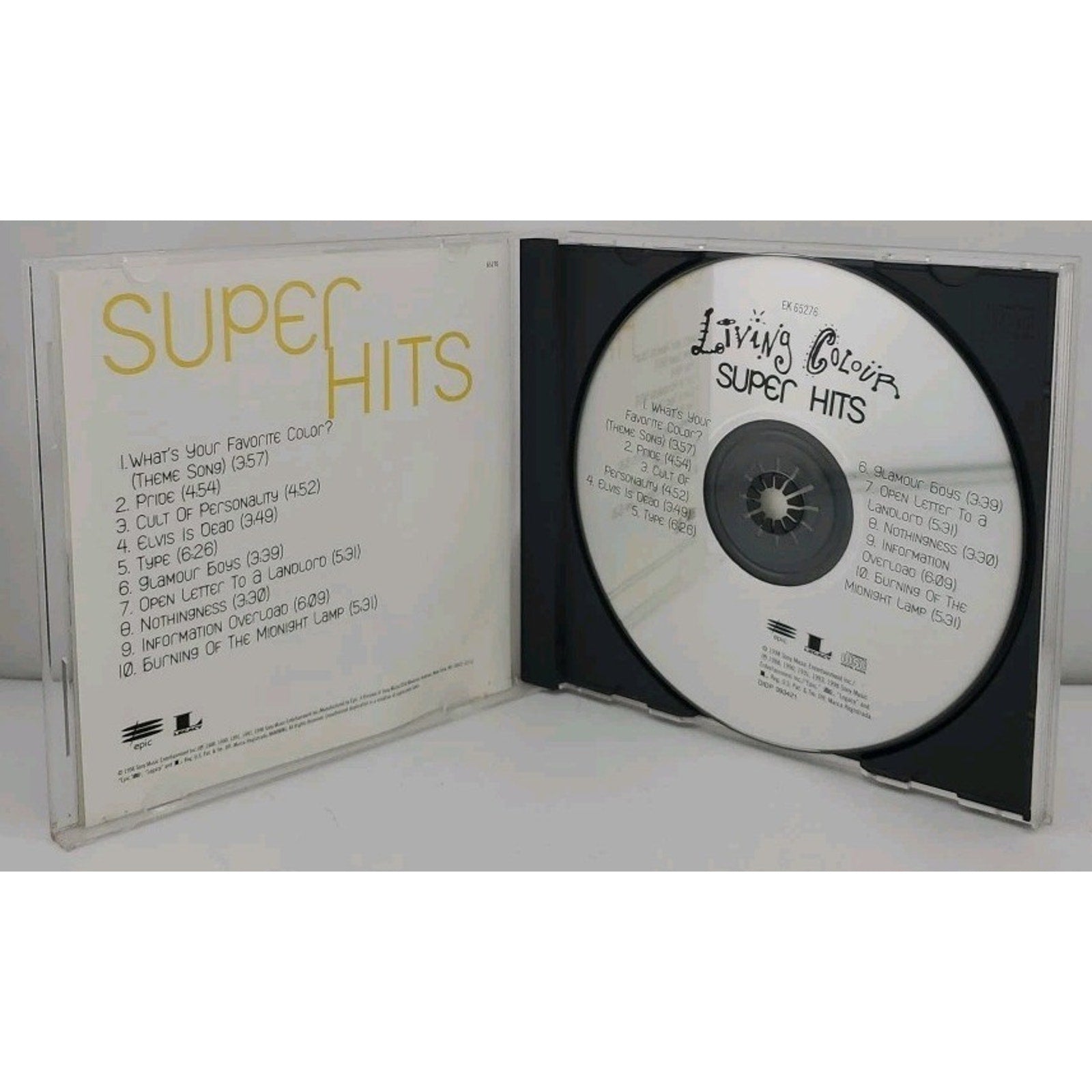Superhits by Living Colour (CD, 1998)