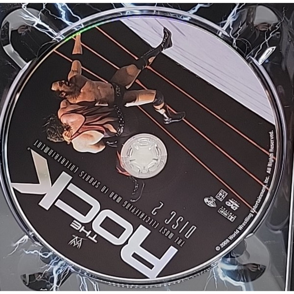 The Rock: the Most Electrifying Man in Sports Entertainment (DVD, 2008)