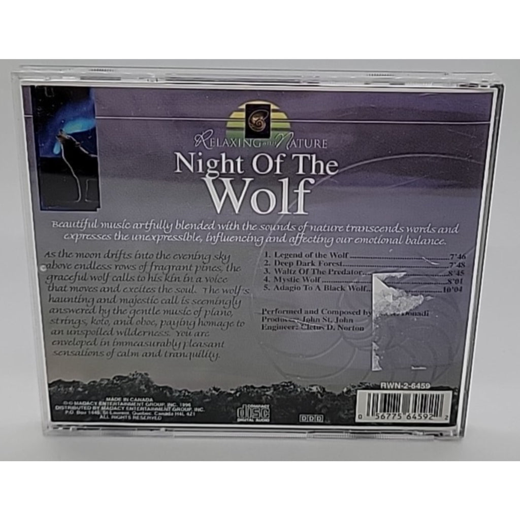 Relaxing With Nature: Night of the Wolf by Relaxing With Nature (CD, 1996)