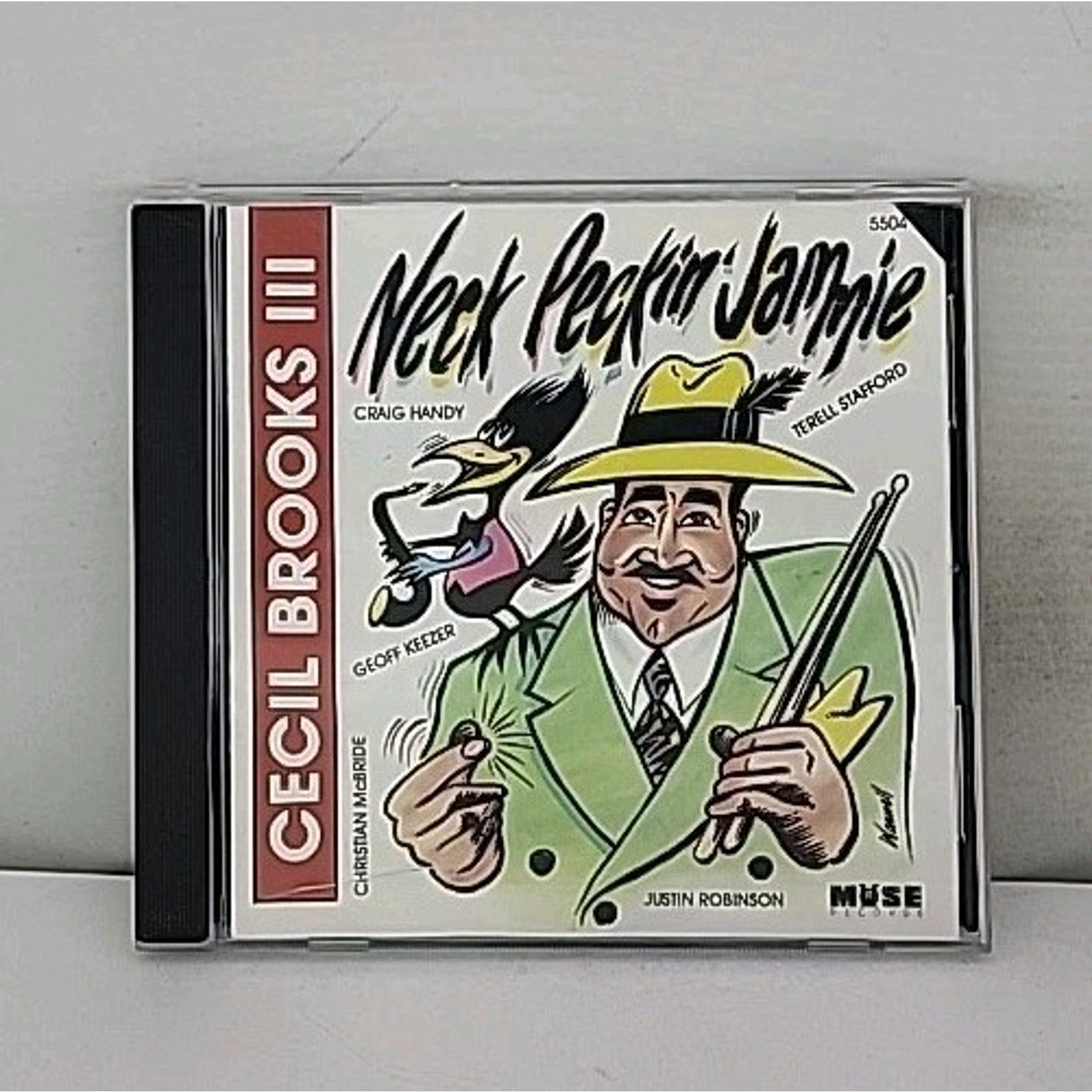 Neck Peckin' Jammie by Cecil Brooks III (CD, Oct-1994, Muse (USA))