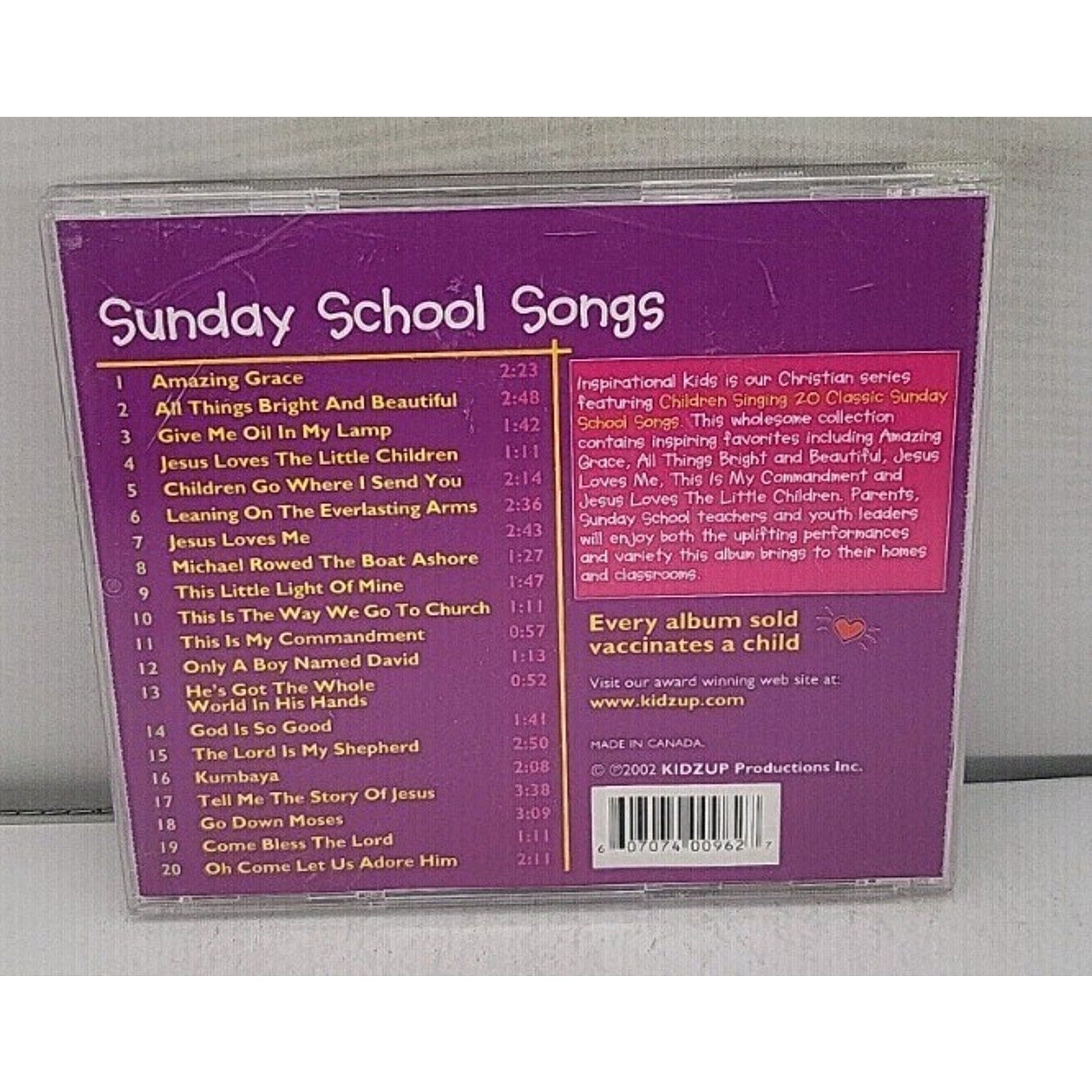 Sunday School Songs by Various (CD, 2003)