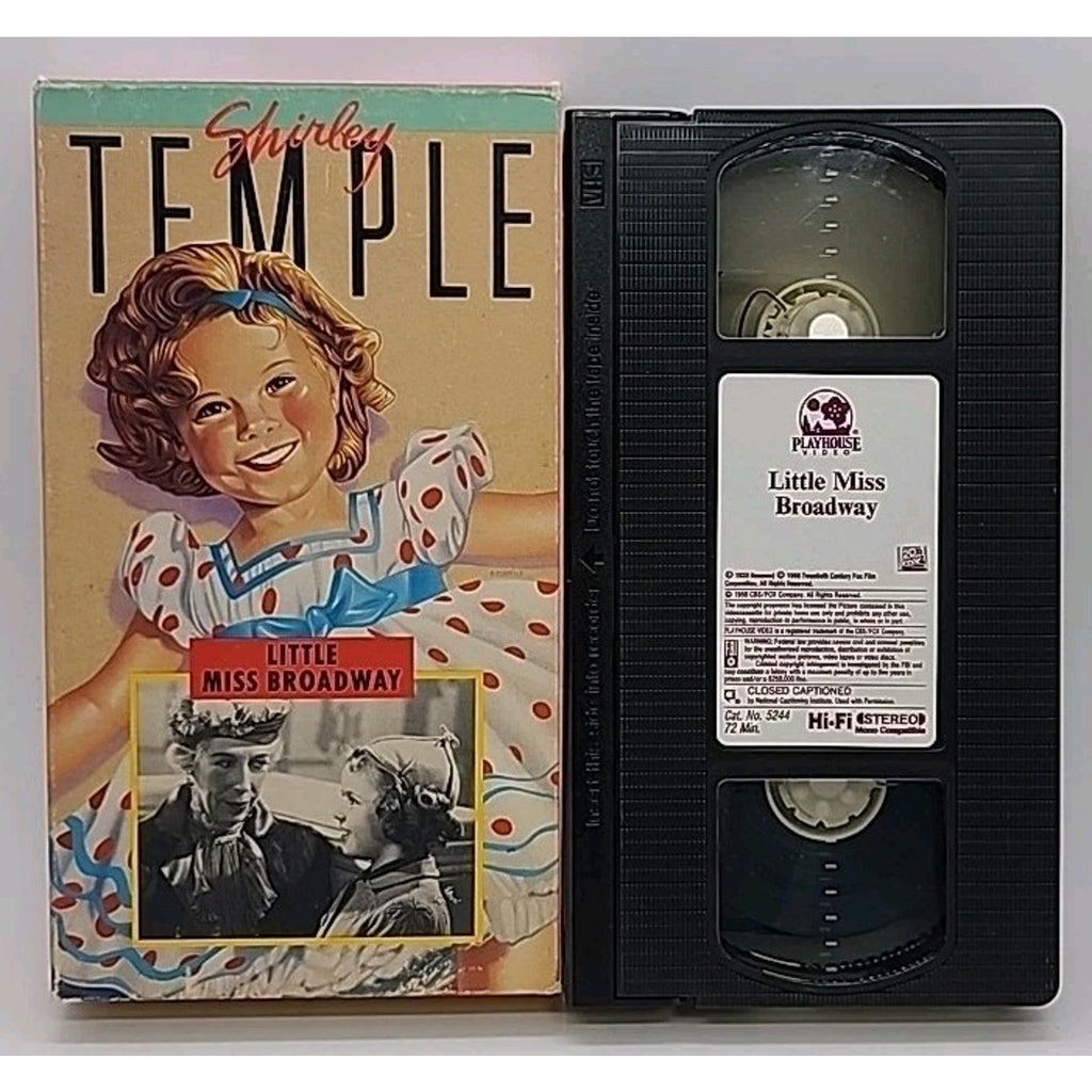 Little Miss Broadway (VHS, 1988)