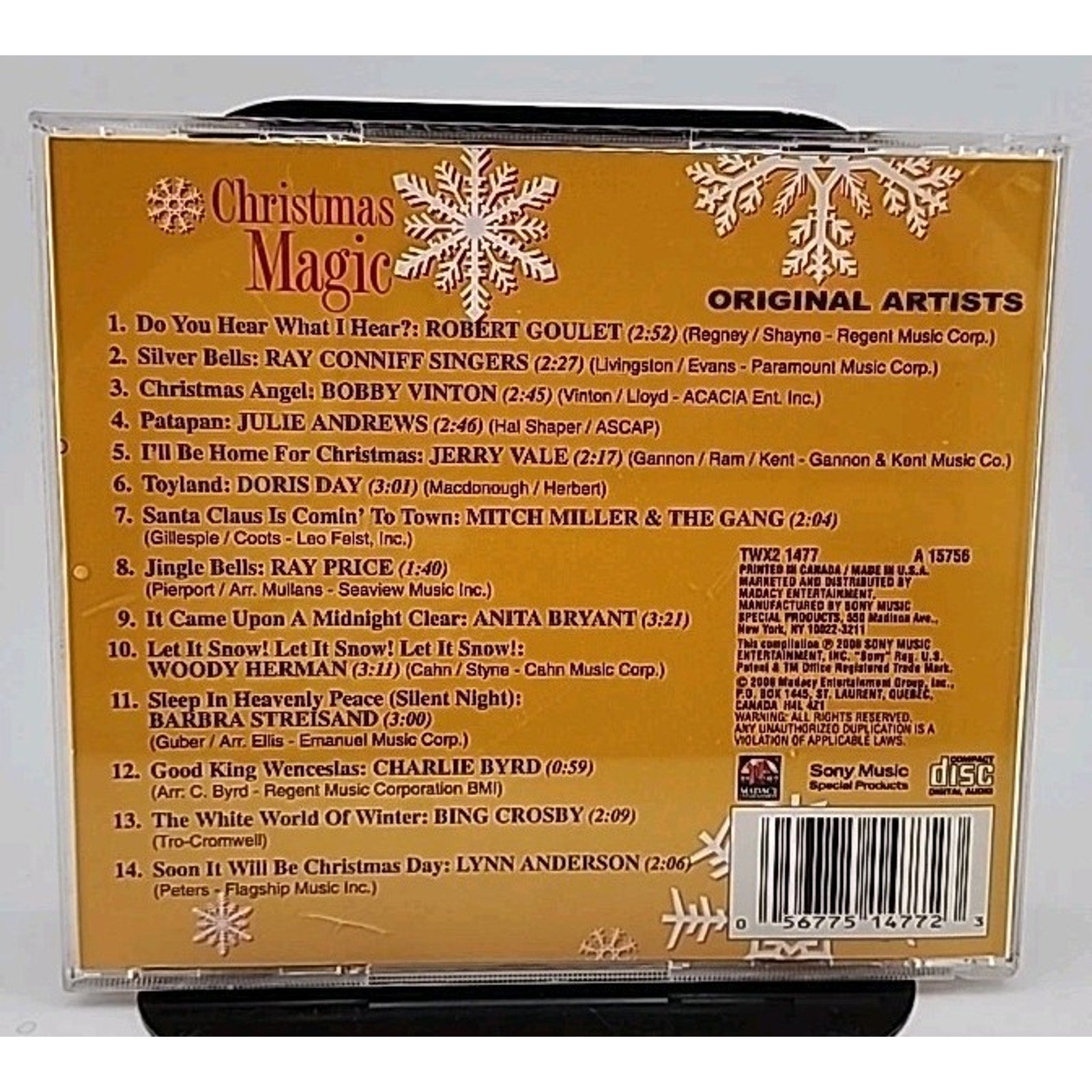 Christmas Magic by Original Artists (CD)
