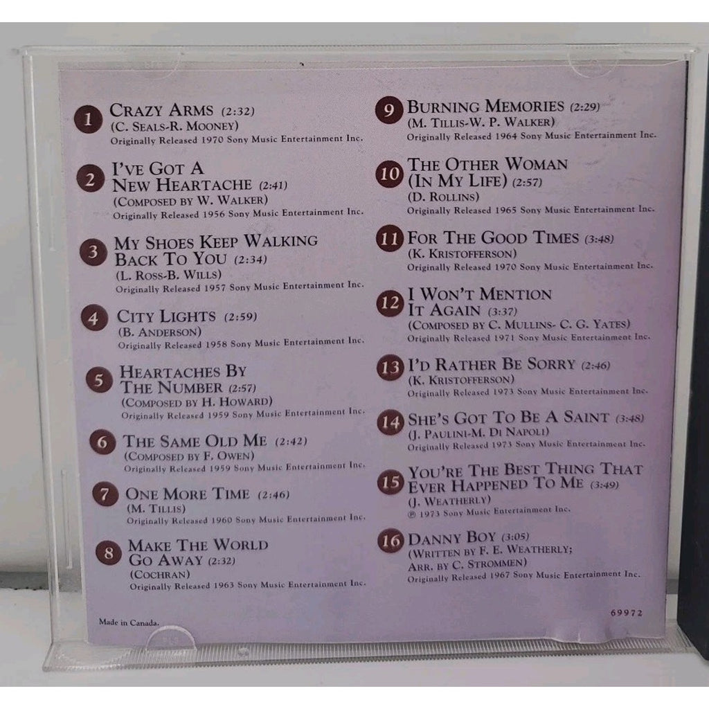 16 Biggest Hits by Ray Price (CD, 1999)