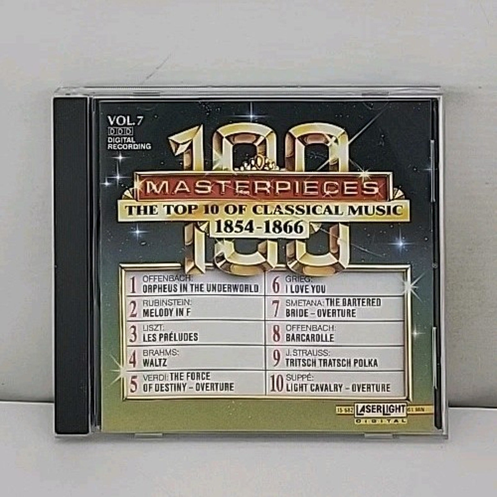 100 Masterpieces Vol. 7-1854-1866 by Various (CD, 1991)