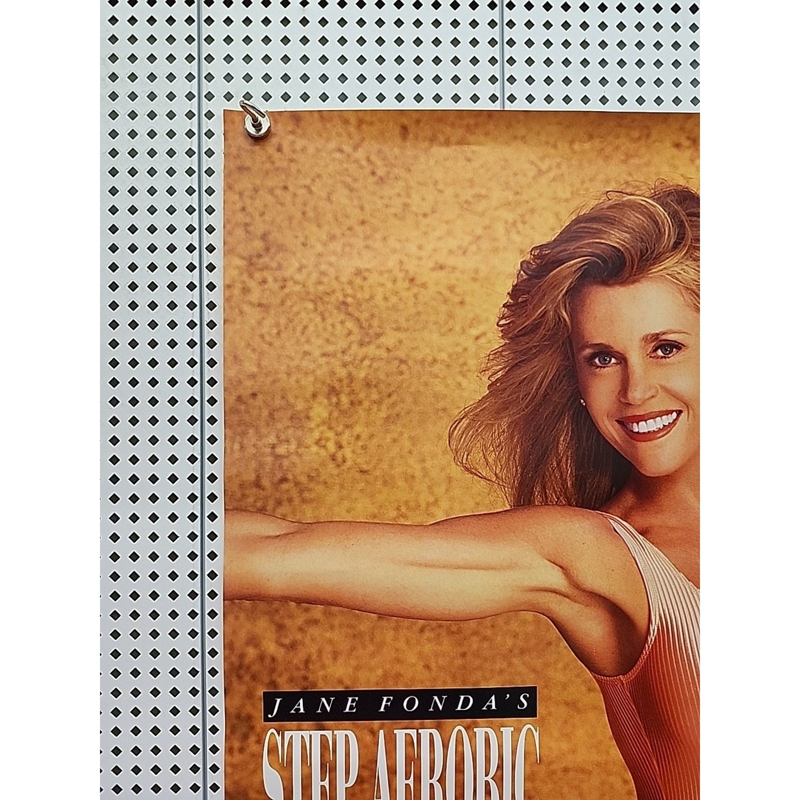 Jane Fonda's Step Aerobic 1992 Video Promo Poster 20x30