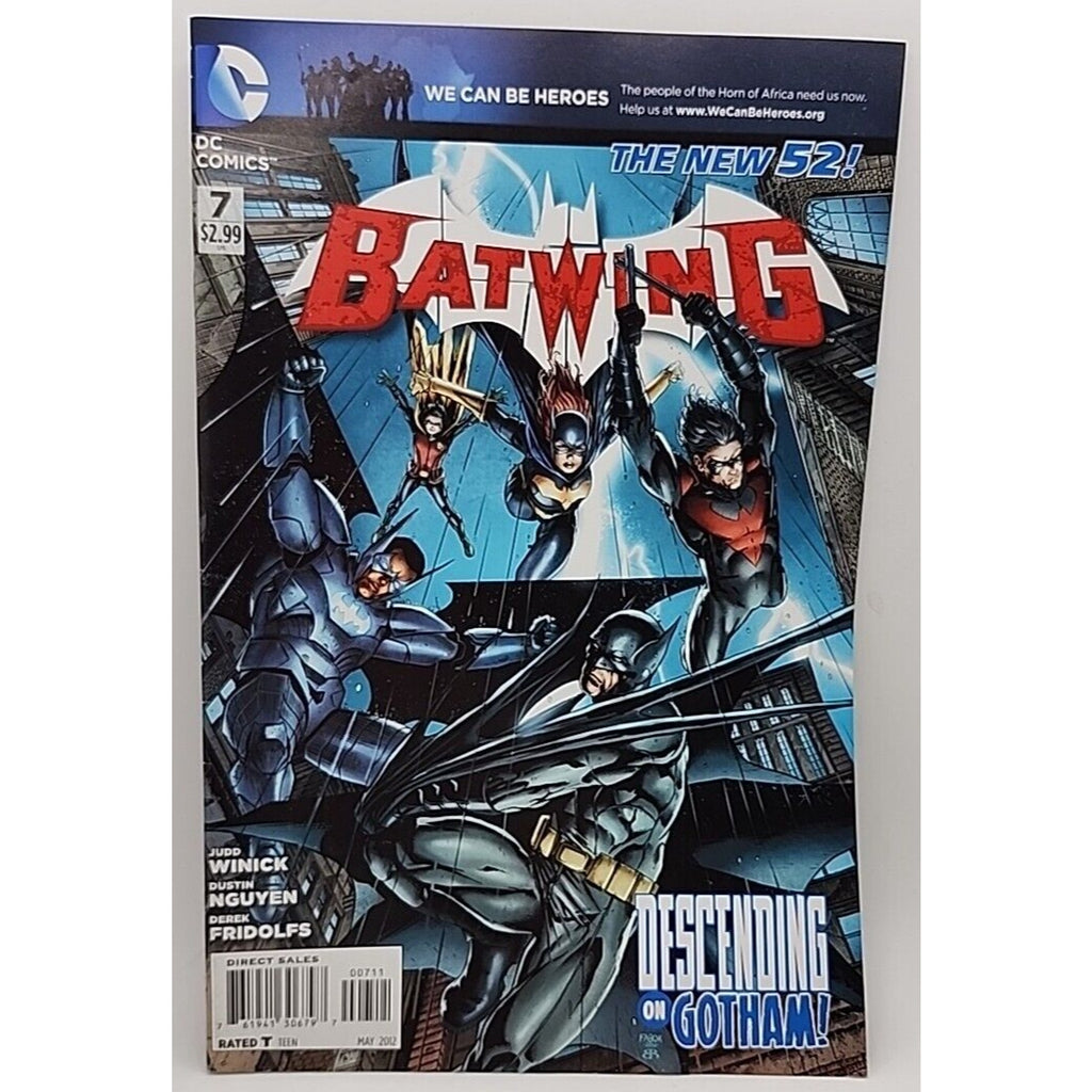 DC Comics - Batwing - The New 52! #7 - Descending on Gotham!