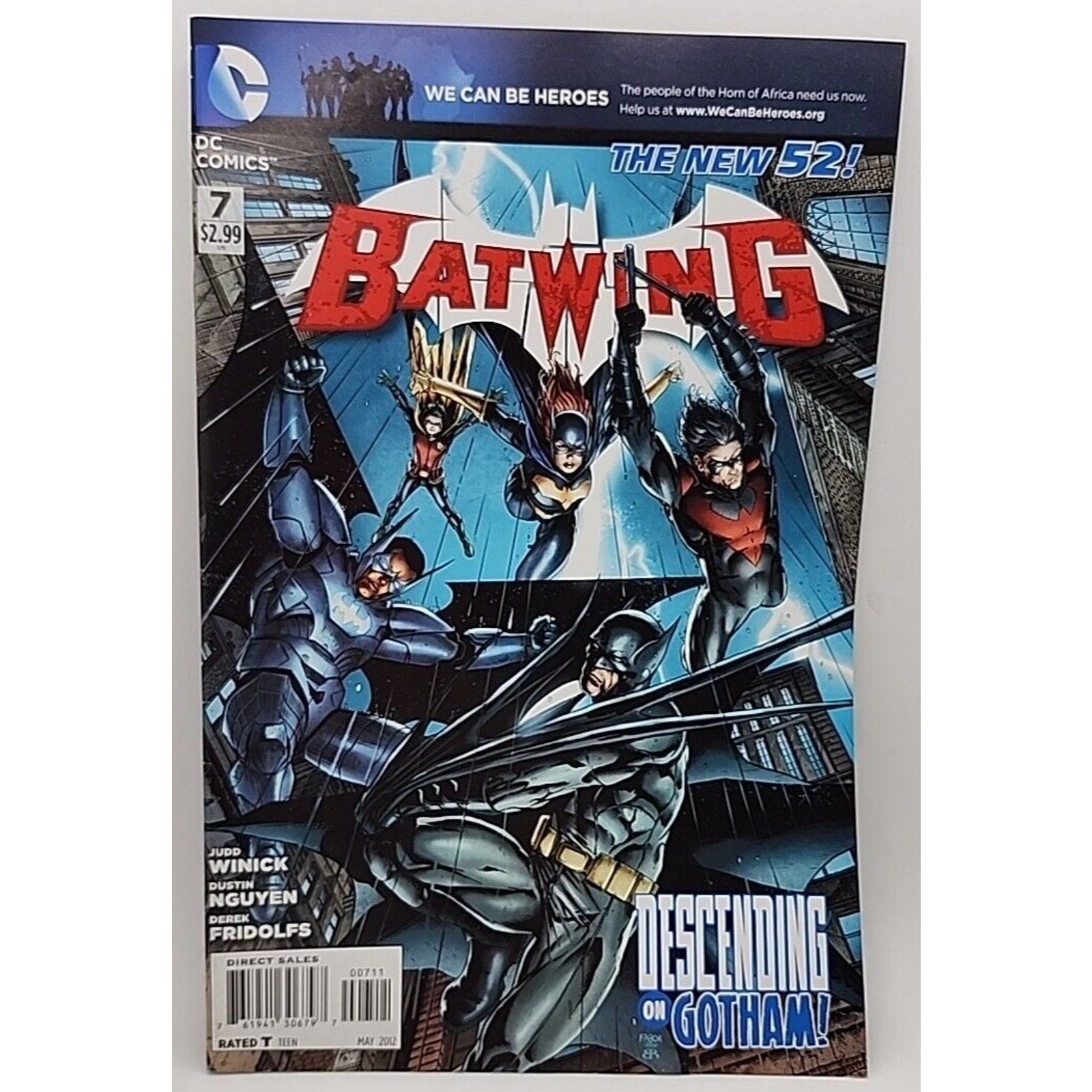 DC Comics - Batwing - The New 52! #7 - Descending on Gotham!