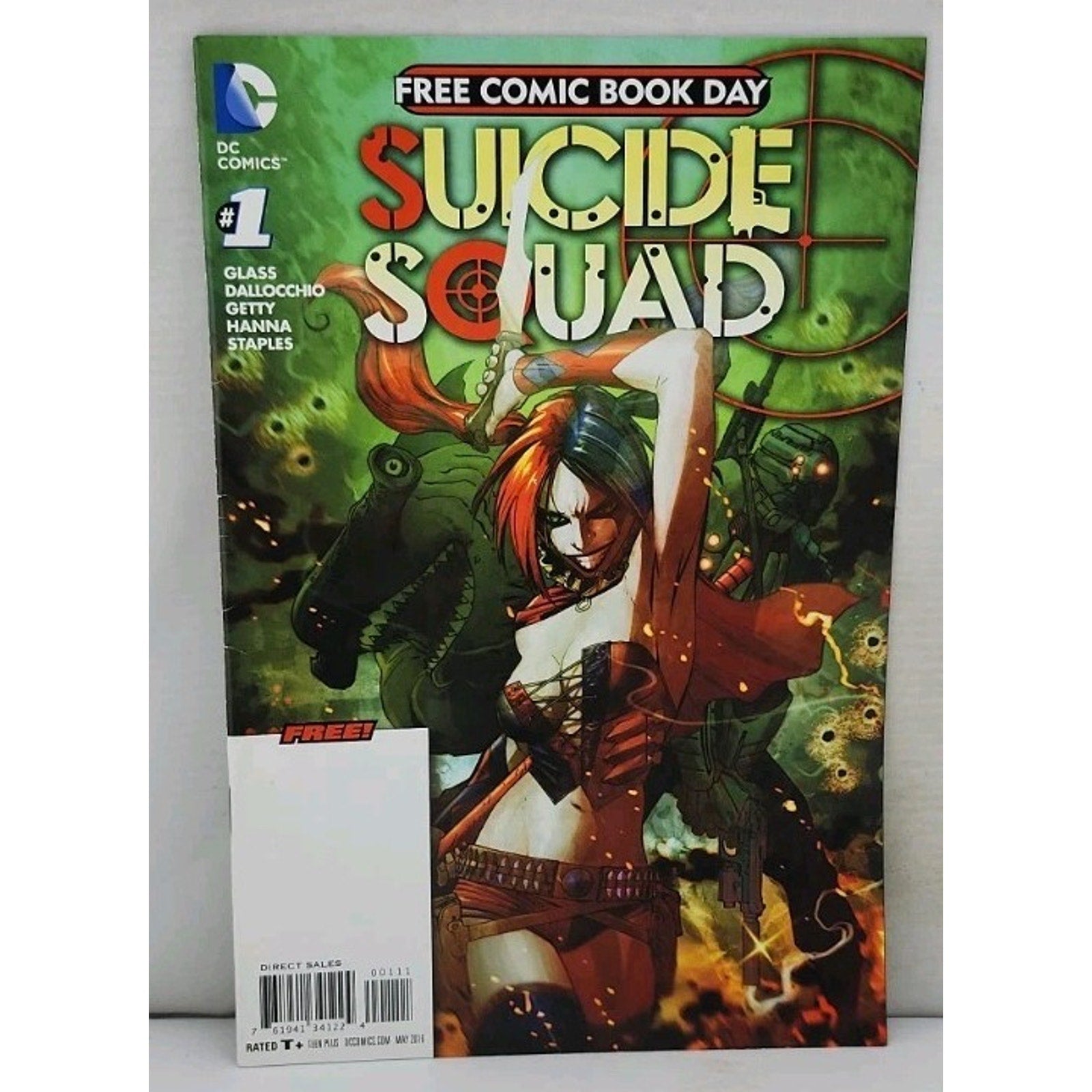 Suicide Squad #1 New '52 FCBD Free Comic Book Day 2016 Harley Quinn