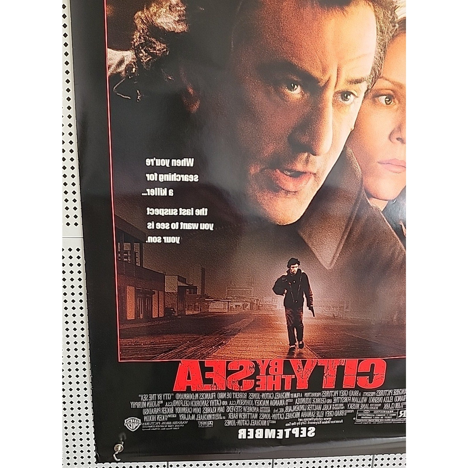 City By The Sea Movie Poster 2 Sided Original 27x40 Robert De Niro