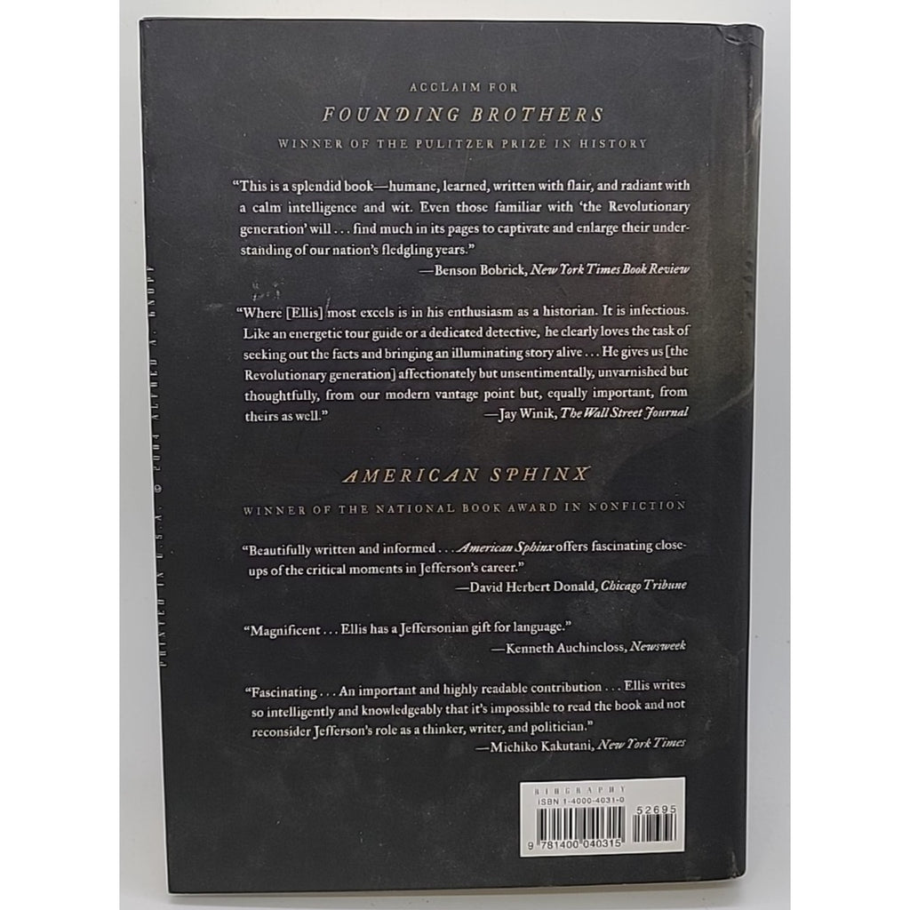 His Excellency : George Washington by Joseph J. Ellis (2004, Hardcover)