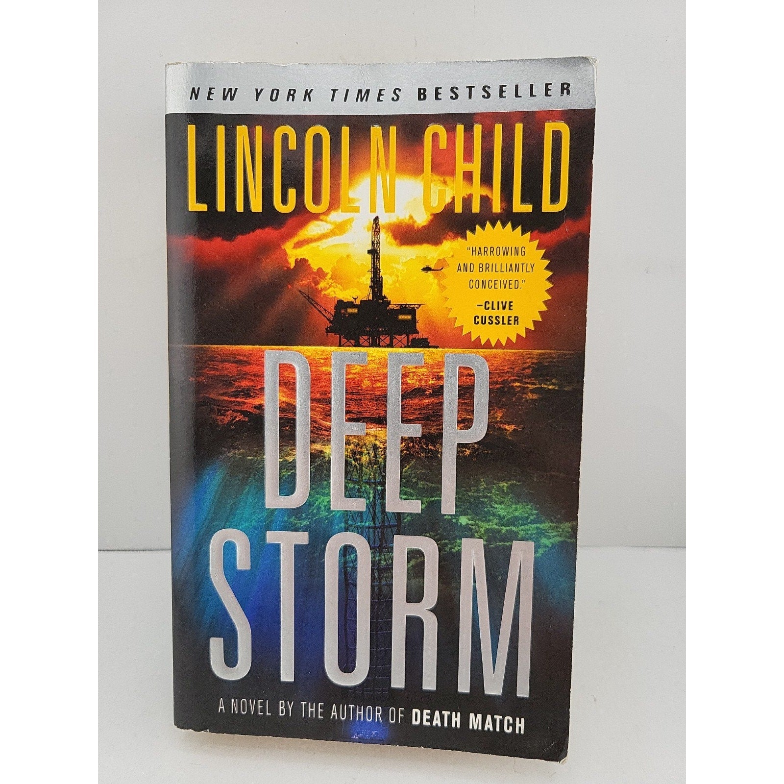 Deep Storm by Lincoln Child (2008, Mass Market)