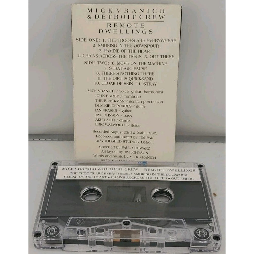 Mick Vranich & Detroit Crew Remote Dwellings (Cassette)
