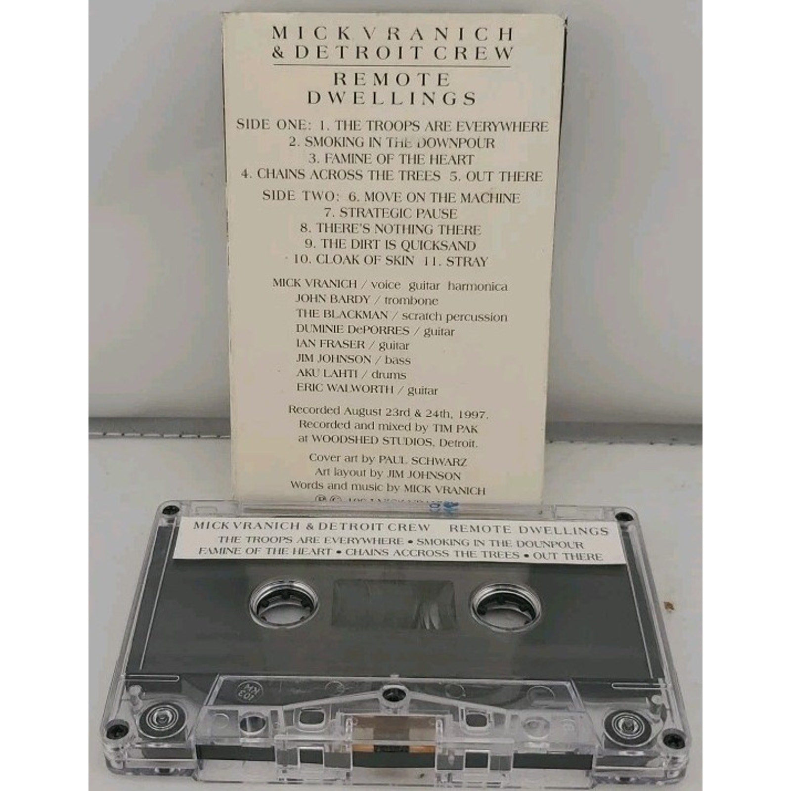 Mick Vranich & Detroit Crew Remote Dwellings (Cassette)