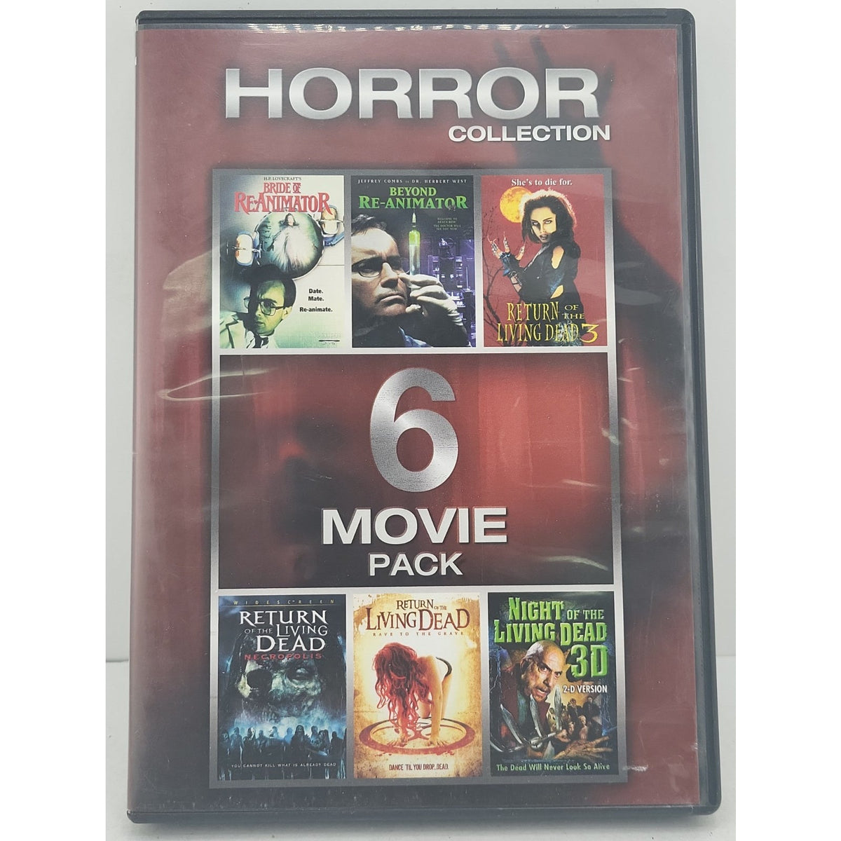 Horror Collection 6 Movie Pack DVD - Disc 2 Only