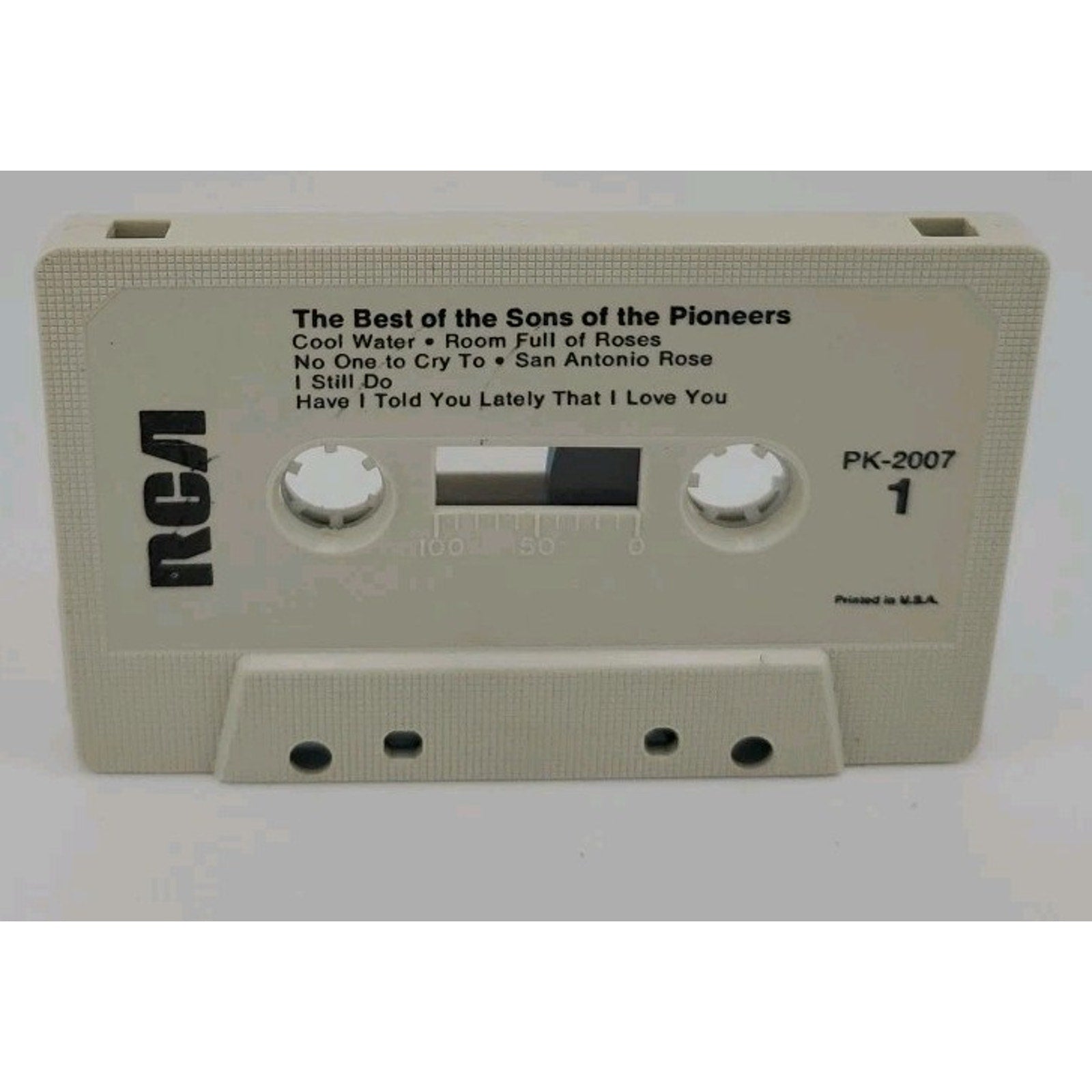 The Best Of The Sons Of The Pioneers Cassette Tape - RCA Records PK-2007