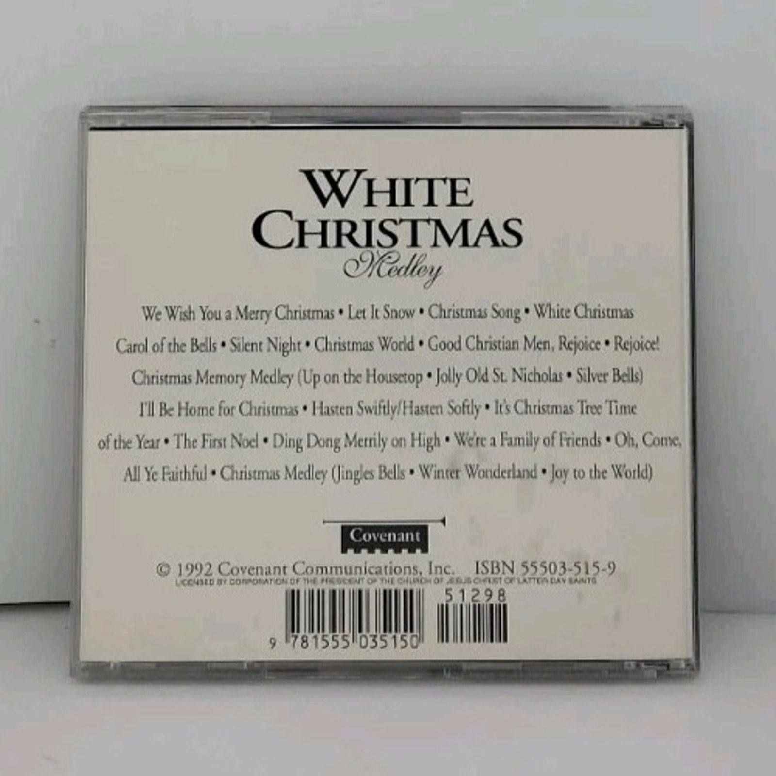 Mormon Youth Symphony & Chorus White Christmas Medley CD