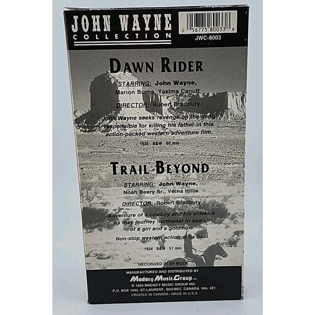 John Wayne Collection 1 (VHS, 1994)