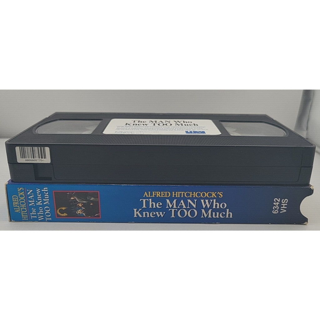 The Man Who Knew Too Much (VHS, Black & White)