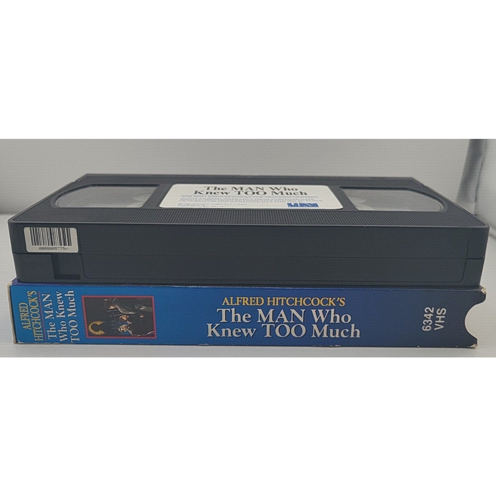 The Man Who Knew Too Much (VHS, Black & White)