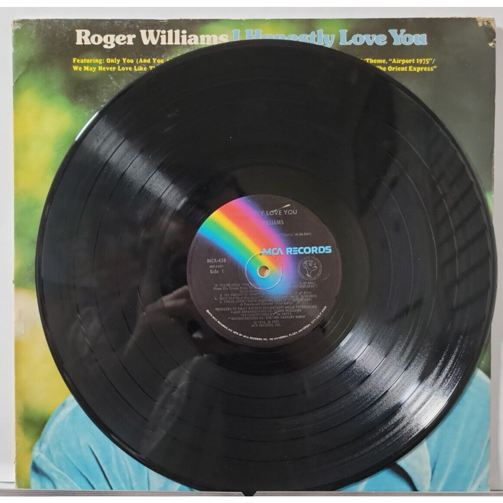 Roger Williams – I Honestly Love You (Record)