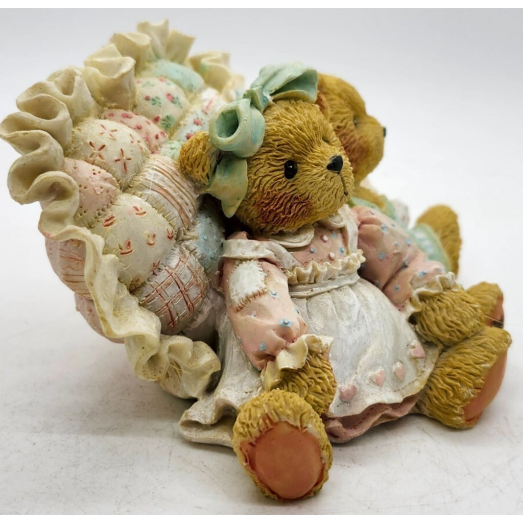 Cherished Teddies 910775 "Michelle and Michael "Friendship Is A Cozy Feeling"
