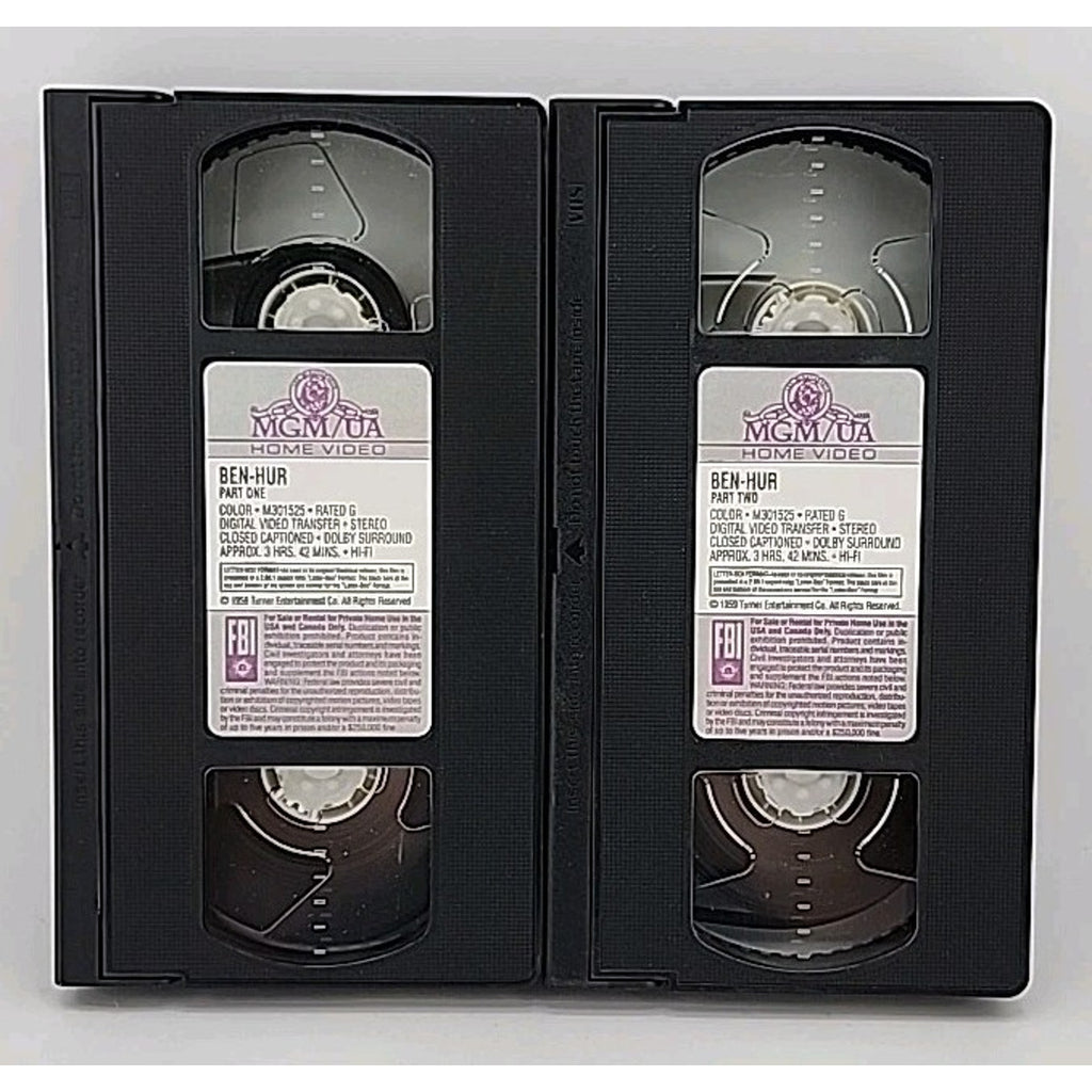 Ben-Hur (VHS, 1996, 2-Tape Set)