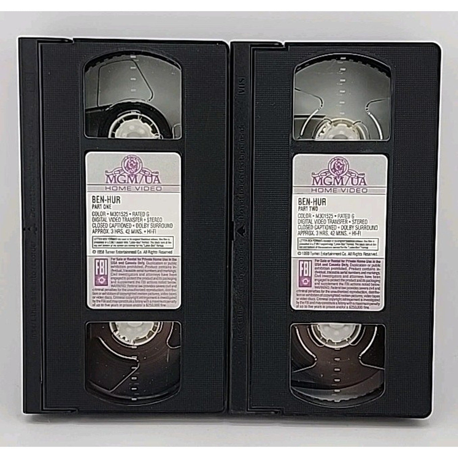 Ben-Hur (VHS, 1996, 2-Tape Set)
