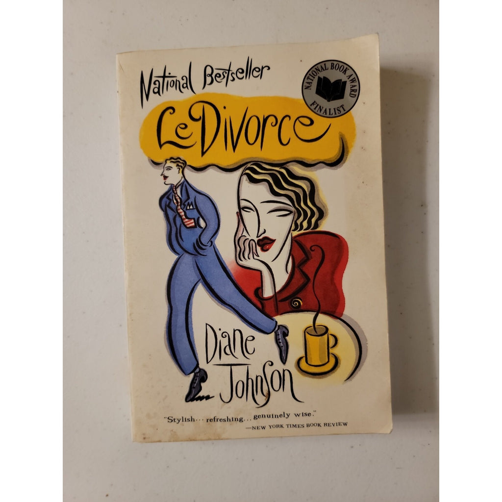 Le Divorce by Diane Johnson (1998, Trade Paperback)