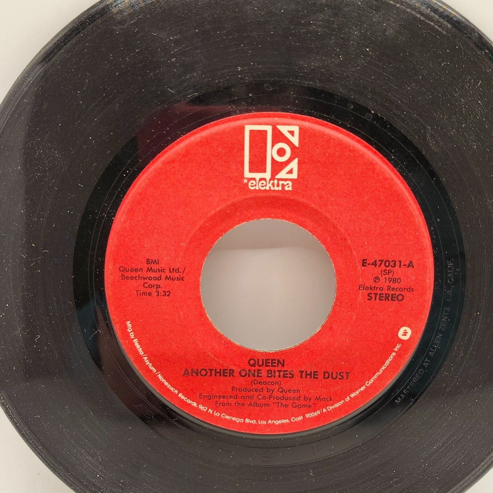 Another One Bites the Dust / Don't Try Suicide By Queen (Record) - E-47031