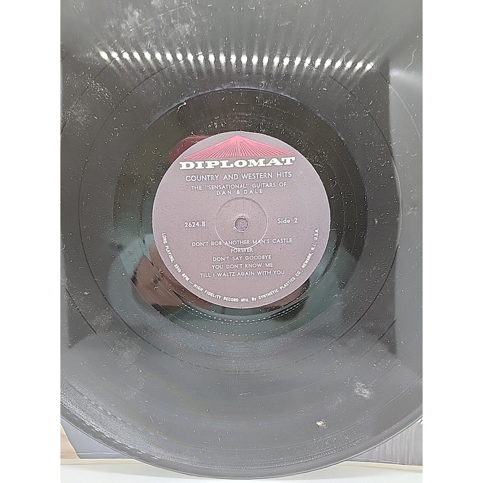 The Senational Guitars Of Dan & Dale Country & Western Hits (Record)