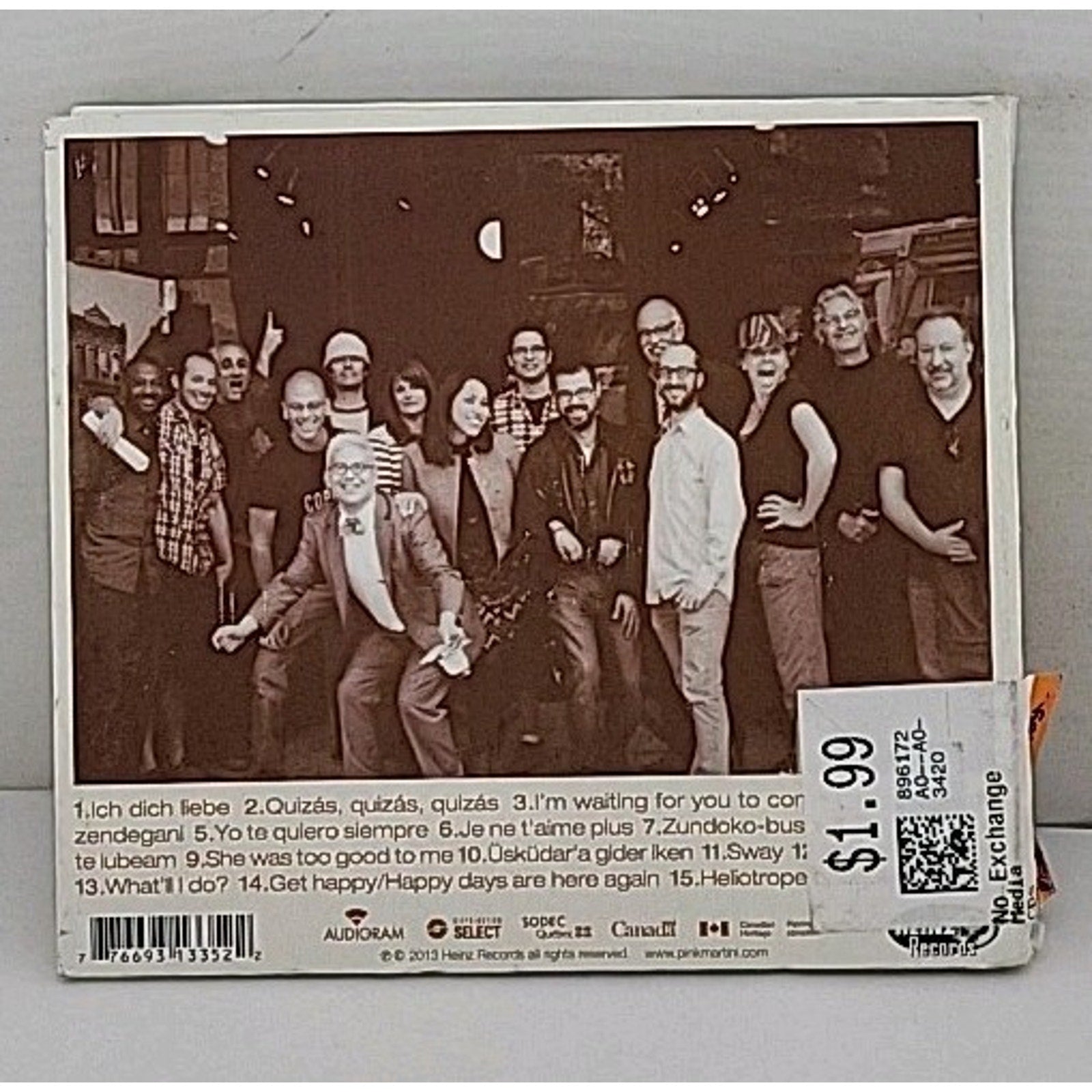 Get Happy by Pink Martini (CD, Sep-2013, Audiogram (Canada))