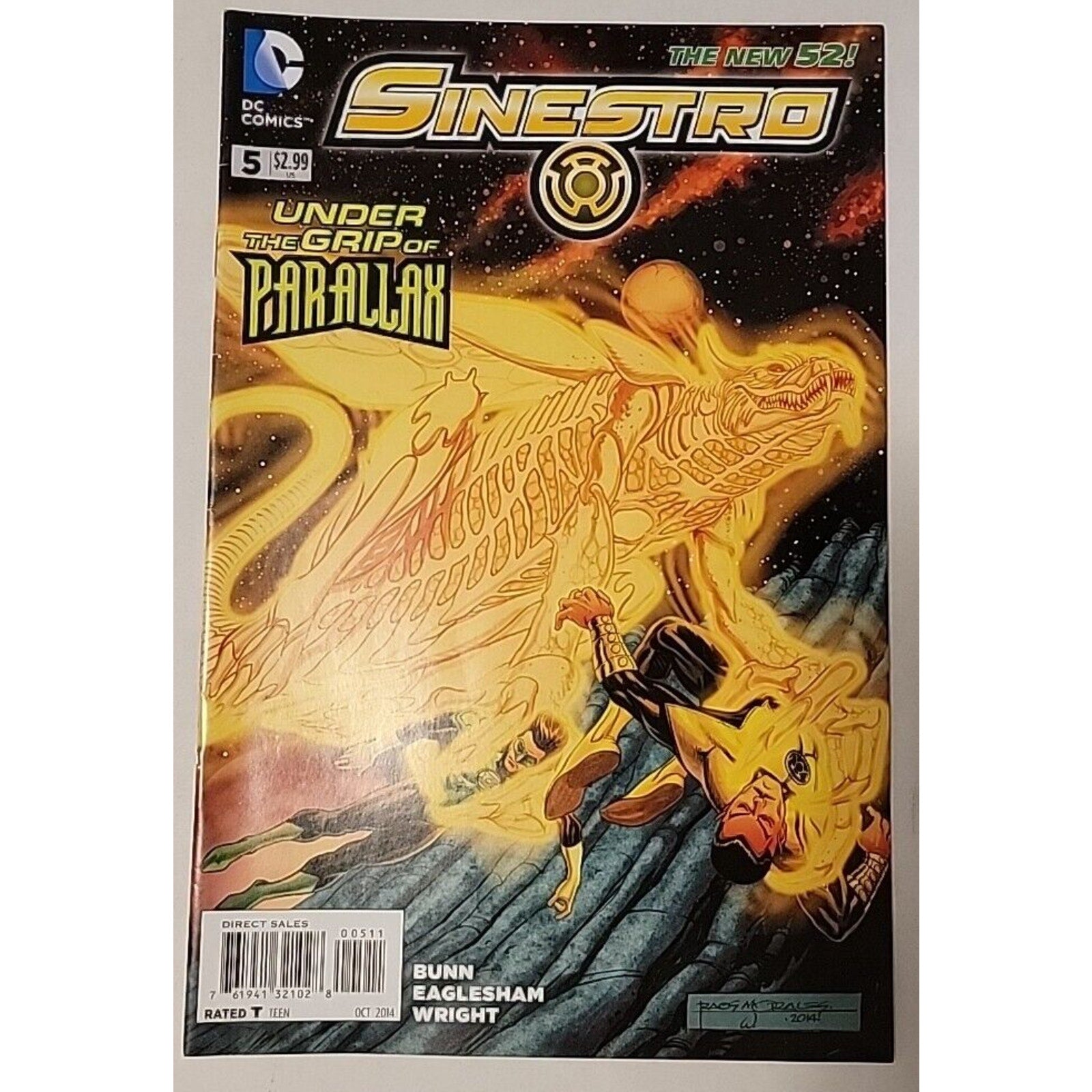 DC Comics! Sinestro! Issue 5! The New 52!
